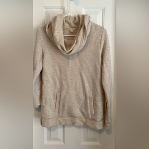 Womans size Small cowl neck JCREW sweater! EUC very soft and cuddly